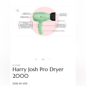 Harry Josh Pro Dryer 🌬️💚